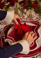 The Bordeaux Scallop Napkin- Set of 4