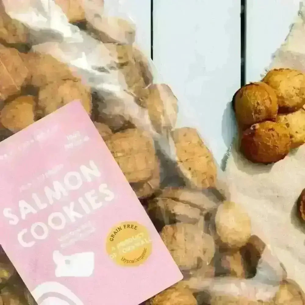 Cornish Salmon & Potato Dog Cookies