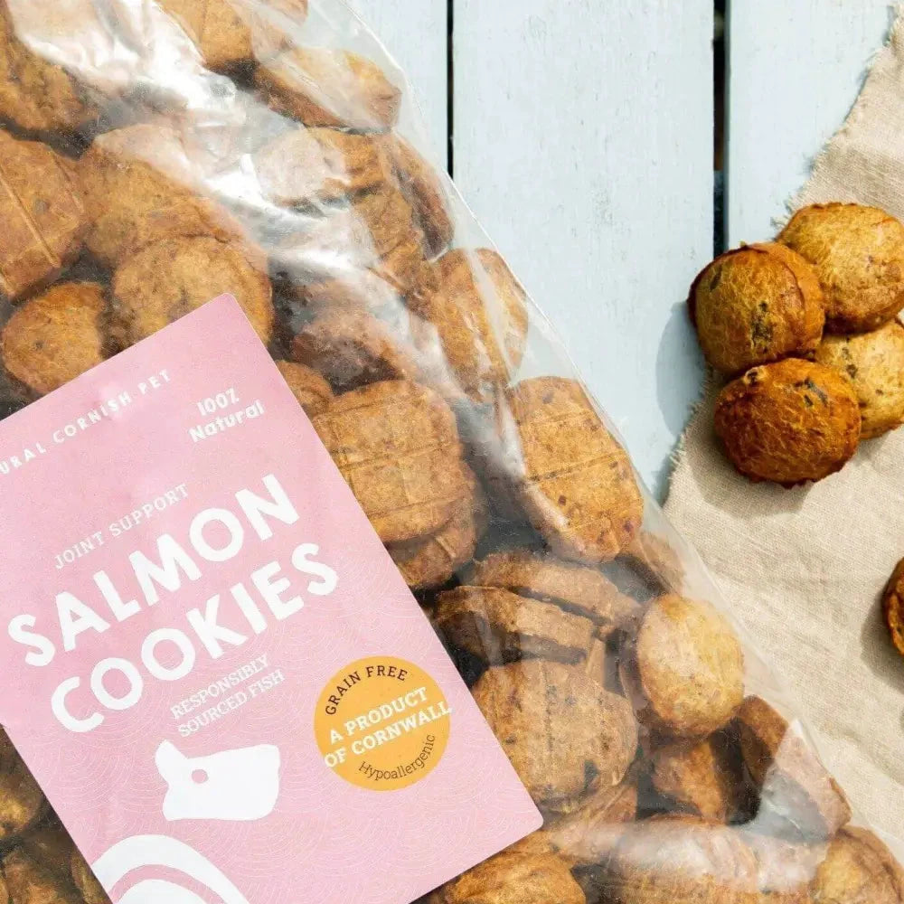 Natural Dog Treats – Cornish Salmon & Potato Biscuits by The Pets Larder (natural-cornish-salmon-potato-cookies)