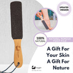 Natural Pumice Foot File - Black