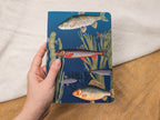 A5 & A6 Handmade Notebook with Vintage Fish Design