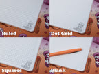 A5 Handmade Notebook with Howdy Design