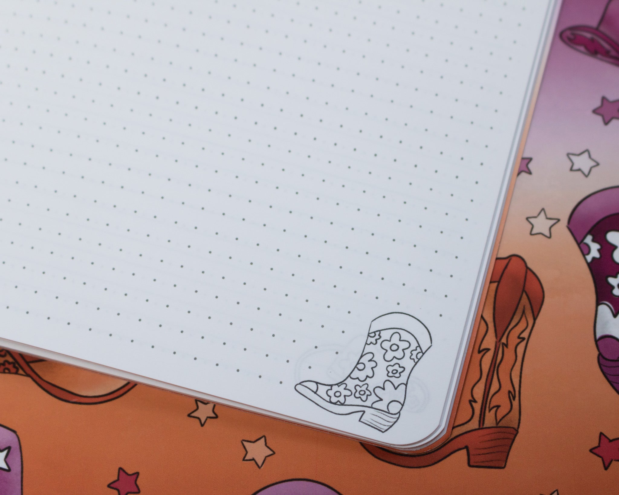 A5 Handmade Notebook with Howdy Design