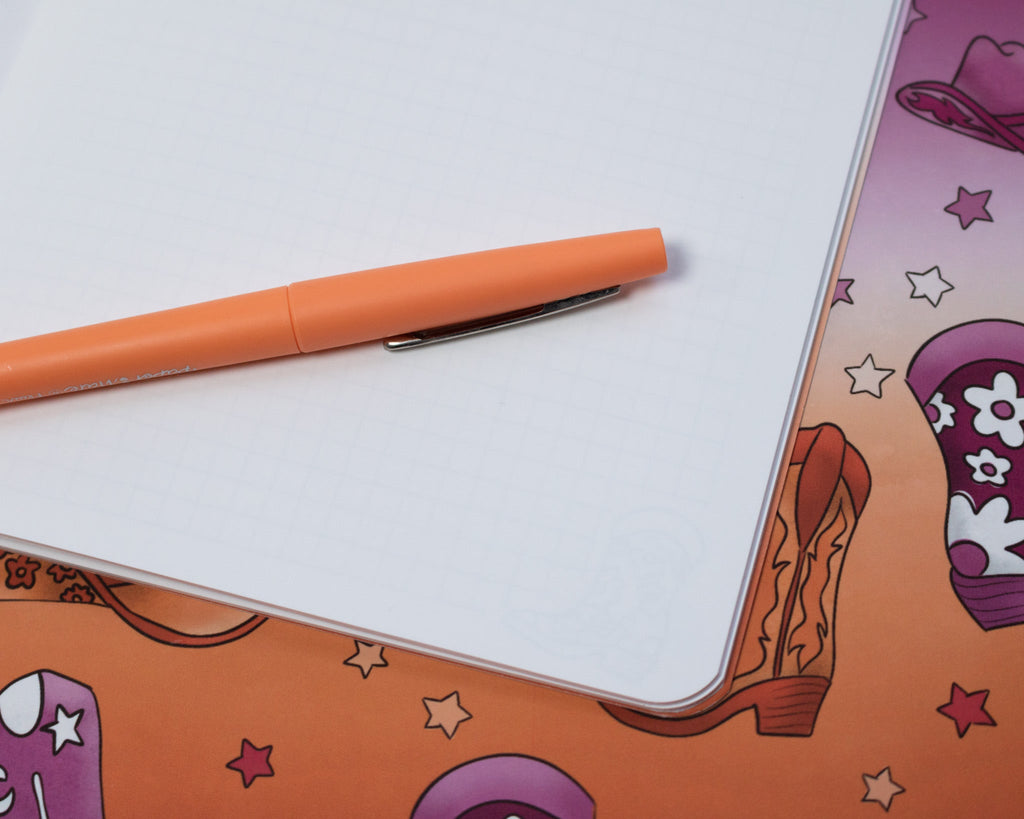 A5 Handmade Notebook with Howdy Design