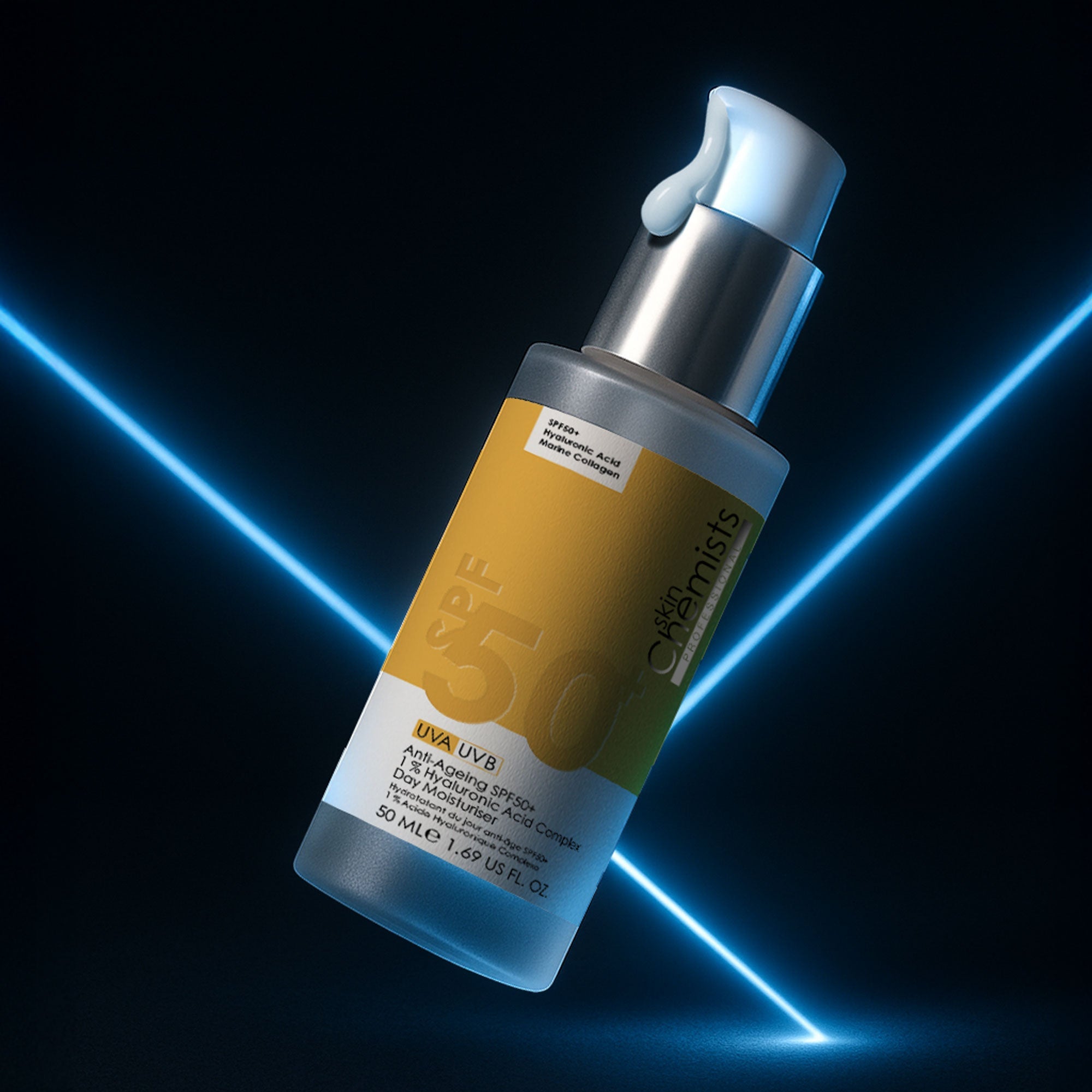 Anti-Ageing SPF50+ 1 % Hyaluronic Acid Complex Day Moisturiser