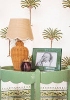 Olive Green Dream Striped Photo Frame 6x4"