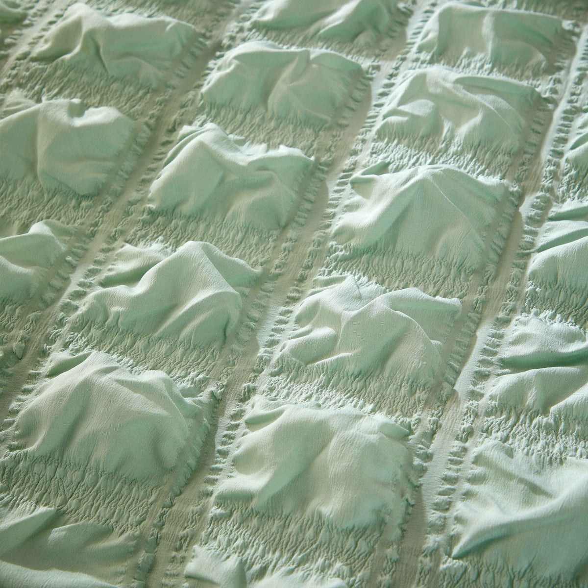 OLIVIA ROCCO Soho Sage Green Microfibre Duvet Cover Set With Pillowcases Easy Care