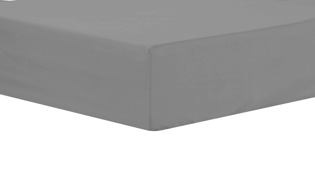 OLIVIA ROCCO Basics Fitted Sheet Indus Valley Cotton Linen Elasticated For Perfect Fit