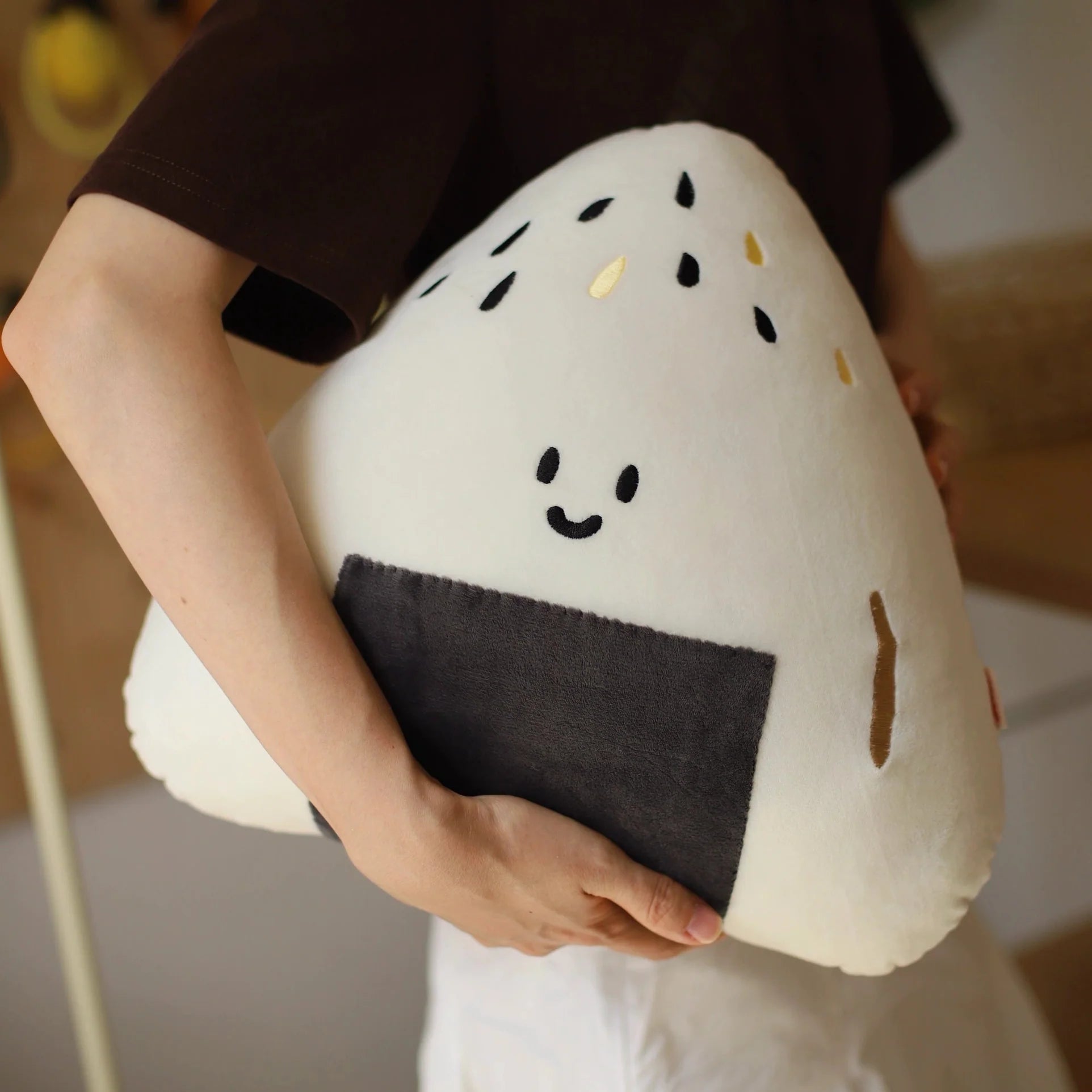 Daily White | Onigiri Plush Pillow