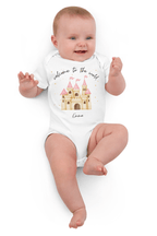 Welcome to the World Princess Castle (Personalised Name Bodysuit)