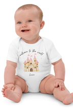 Welcome to the World Princess Castle (Personalised Name Bodysuit)