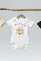 Welcome to the World Princess Castle (Personalised Name Bodysuit)