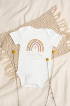 Neutral Heart Rainbow Baby Due Bodysuit