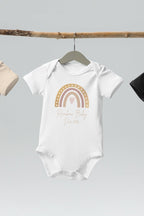 Neutral Heart Rainbow Baby Due Bodysuit