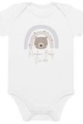 Neutral Bear Rainbow Baby Due Bodysuit
