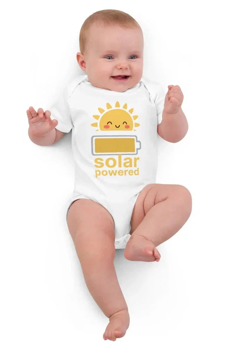 Solar Powered Bodysuit in White