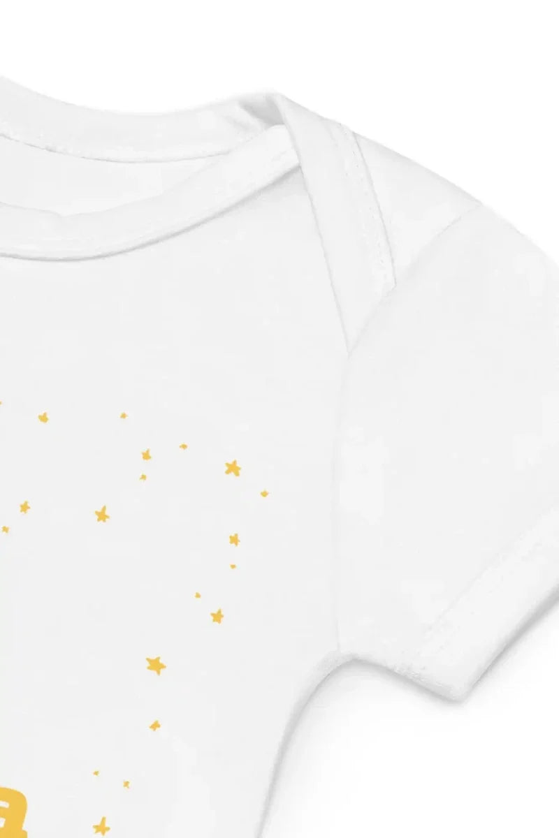 Custom Lemon Bodysuit In White