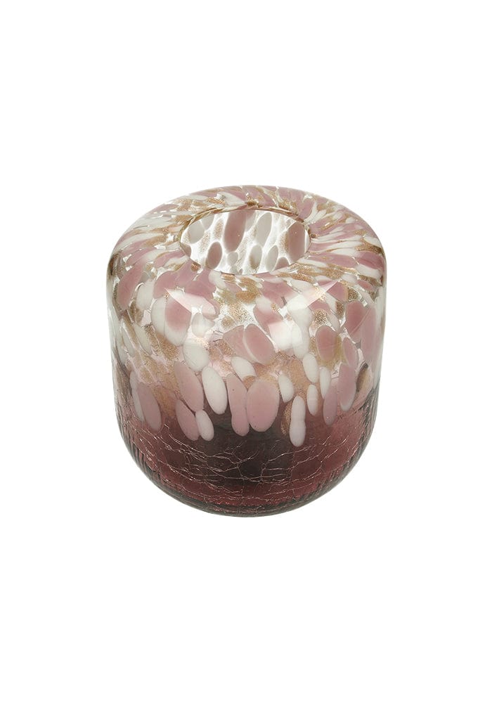 Our Pretty in Pink Hand-Blown Vase