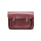 Handmade Leather Satchel - Oxblood Red