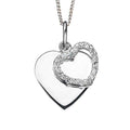 Beginnings Double Heart Pendant