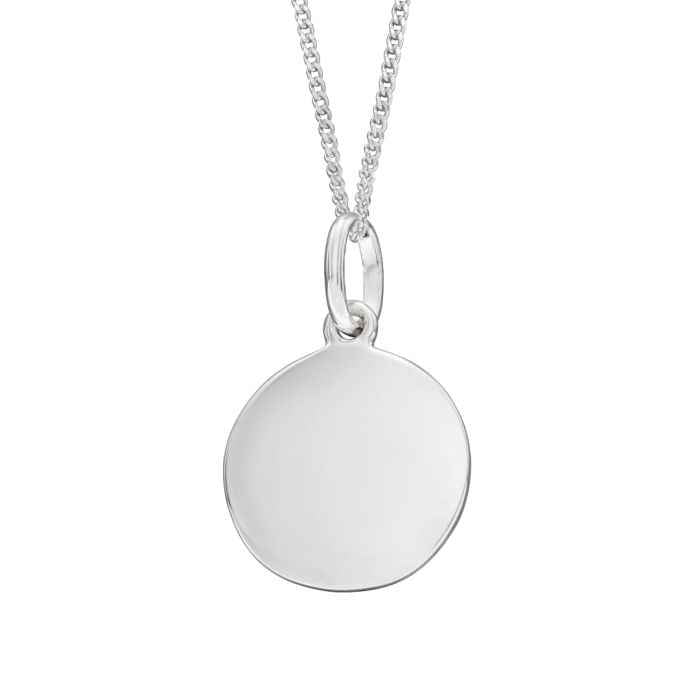 Beginnings 12mm Round Tag Pendant