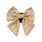 Pastel Petals - Dog Sailor Bow Tie