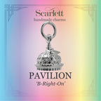 Brighton Pavilion Silver Charm