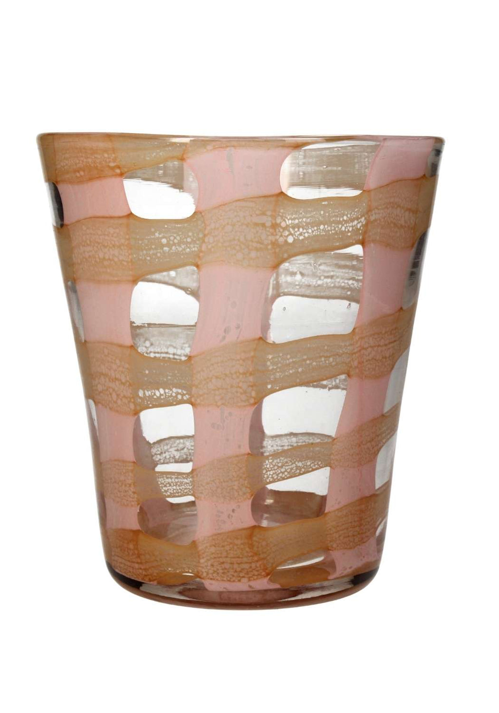 Peach Affect Candle Holder / Vase Large