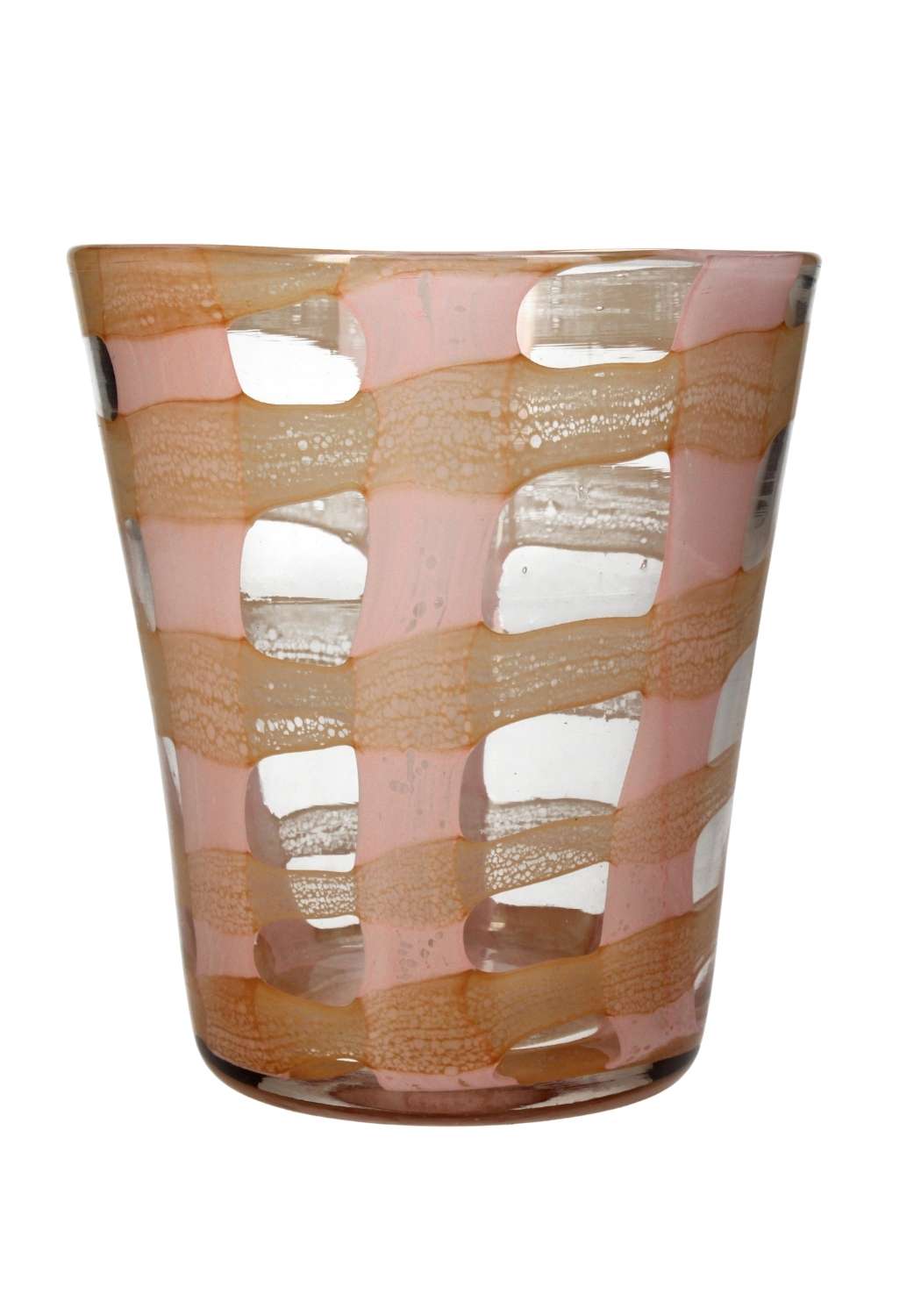 Peach Affect Candle Holder / Vase Large