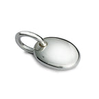 Pebble Personalised Silver Charm