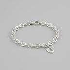 Pebble Personalised Silver Charm