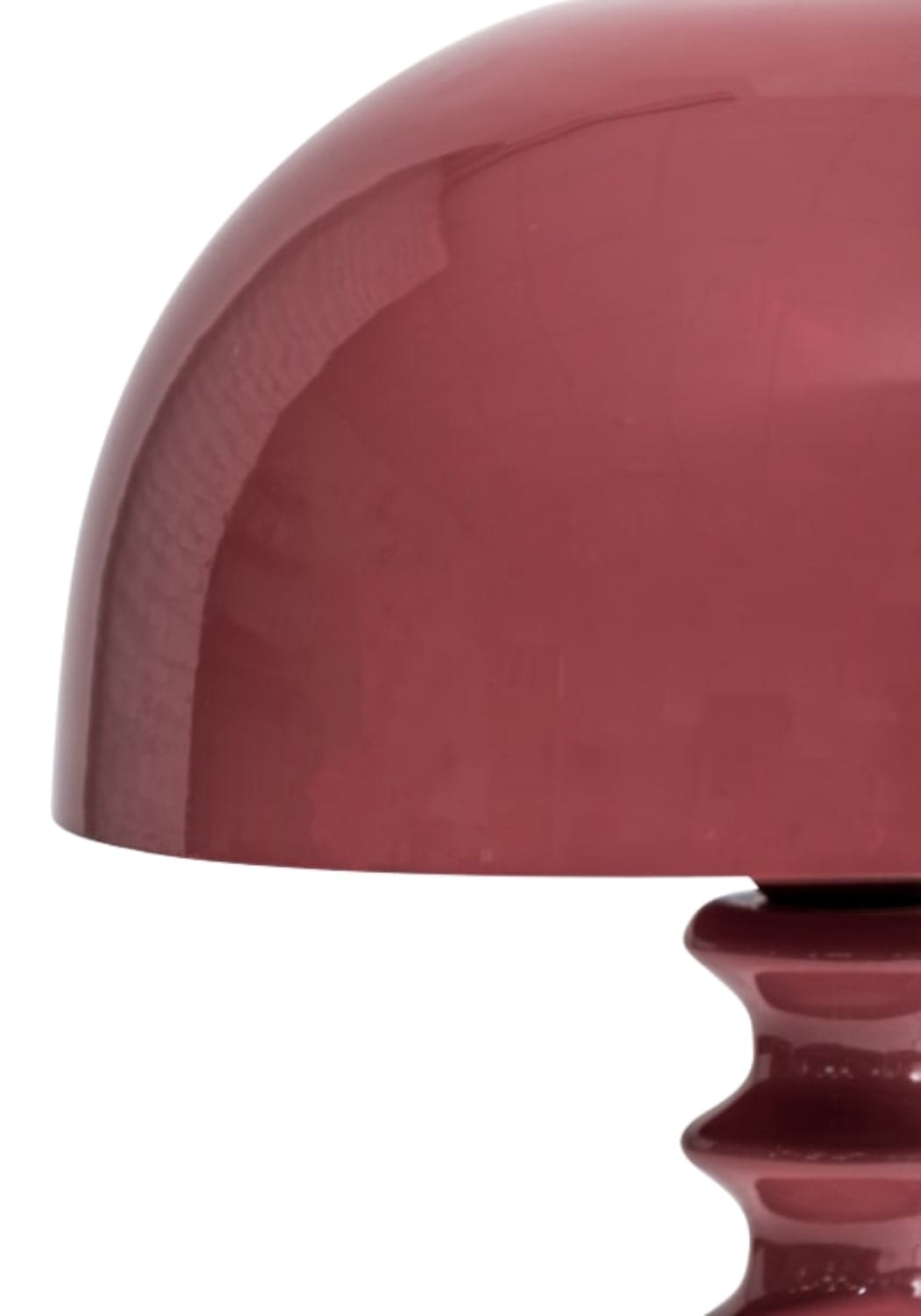Penny Ribbed Lamp - Terracotta