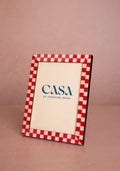 Classic Red Checkered Frame 7x5"