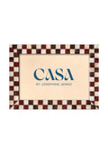 Rustic Brown Checkered Frame 7x5"