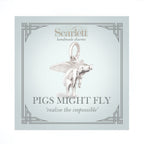 Pigs Might Fly Silver Charm
