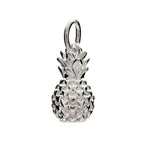 Pineapple Silver Charm