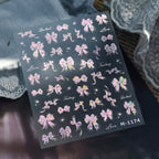 Hello Claws | Pink Bowknot Nail Deco Sticker