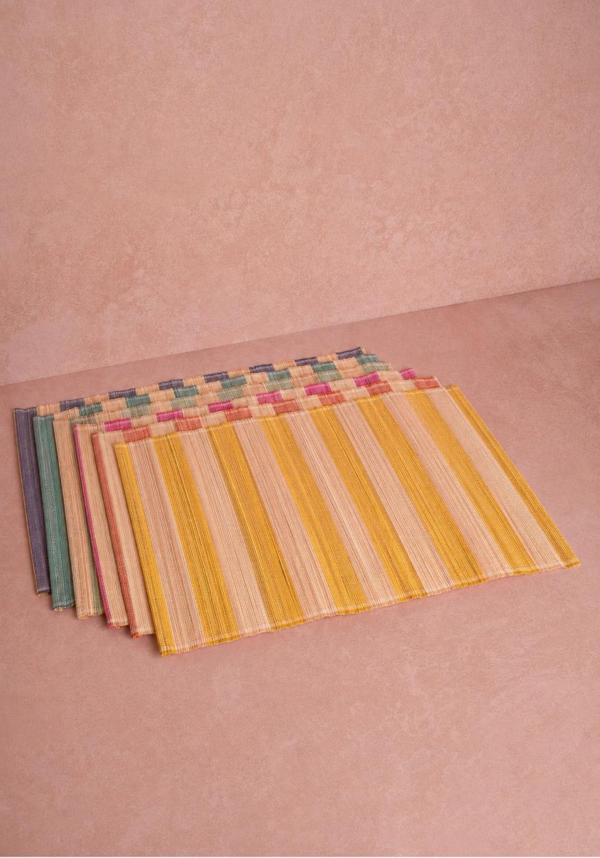 Amalfi Coast Placemats - (Set of 6) Vibrant Dining, Italian Daydreams