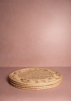 Atlántico  Iraca Placemat Natural - Set of 4