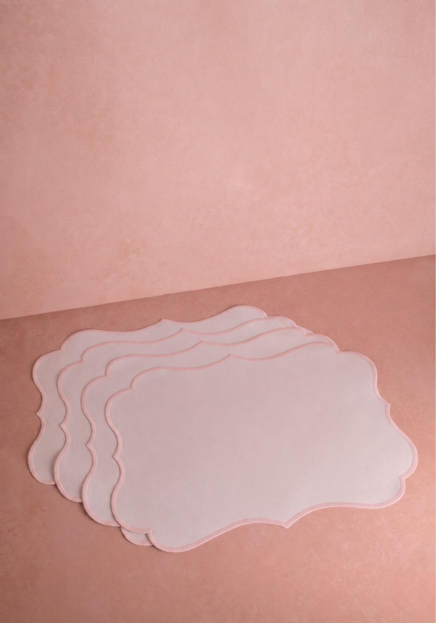 Rosa Pink Placemats - Set of 4