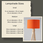 Plain Dove Grey Lampshade – Handmade UK, Ceiling or Table Lamp Shade | Made to Order