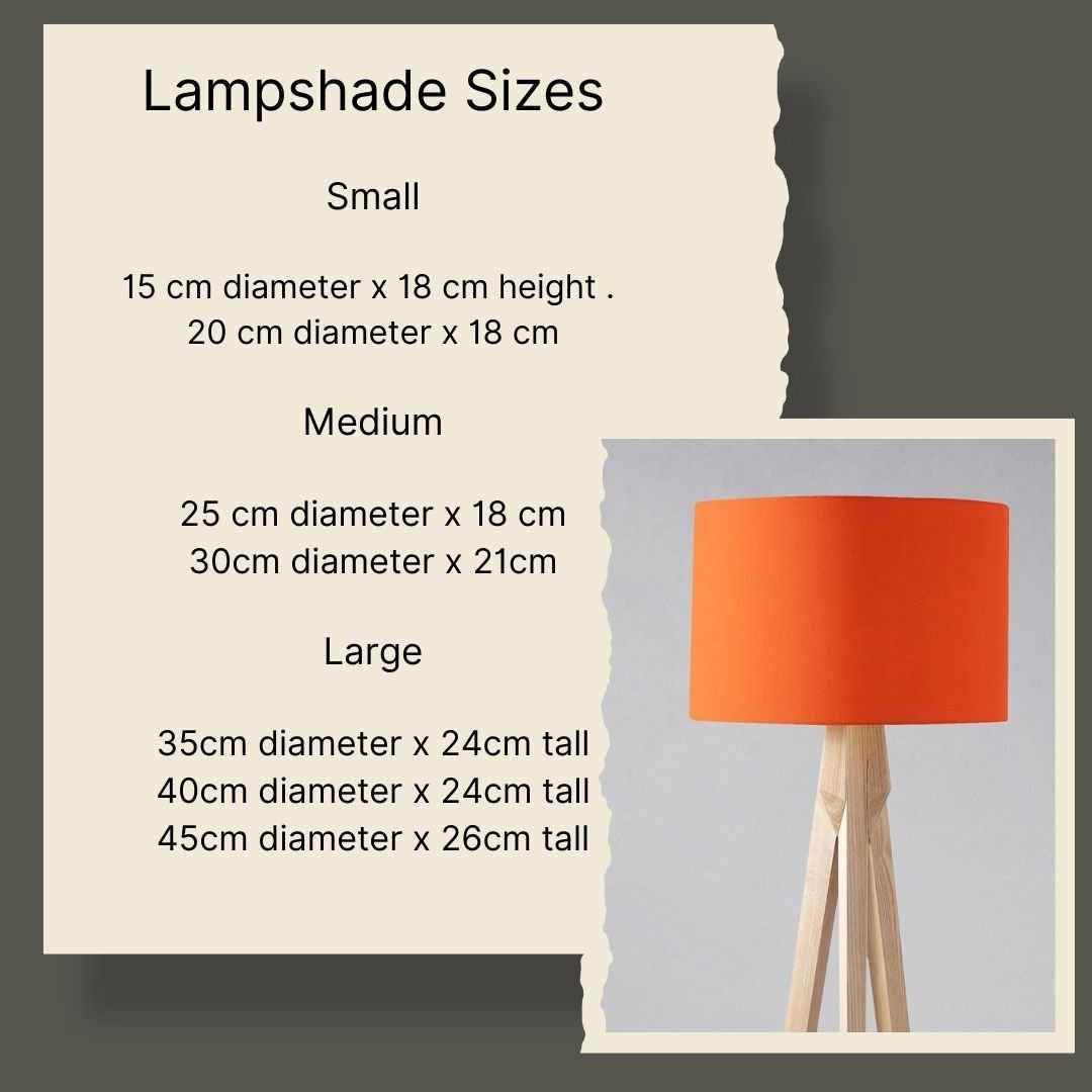 Plain Warm Sand Lampshade – Handmade UK, Beige Ceiling or Table Lamp Shade | Made to Order