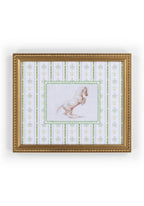 Prancing Beauty Framed Print - Perfect for Nursery & Children's Rooms