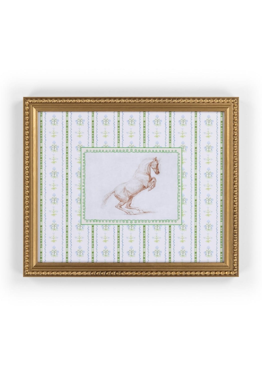 Prancing Beauty Framed Print - Perfect for Nursery & Children's Rooms