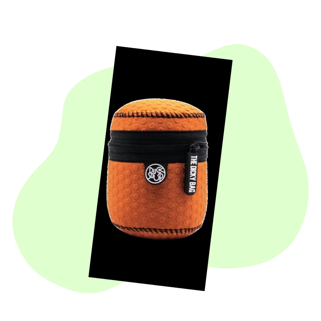 Orange Dot Dicky Bag