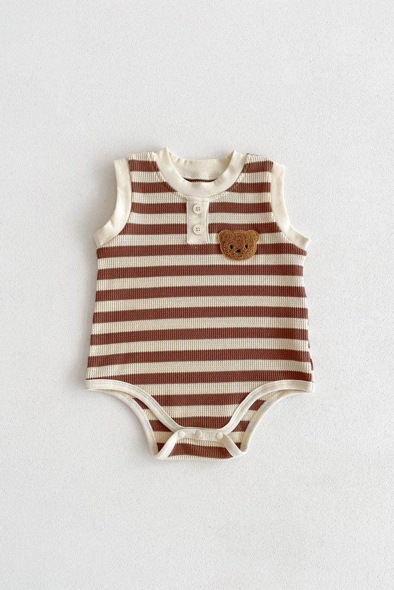 The Bear Beach Stripe Bodysuit
