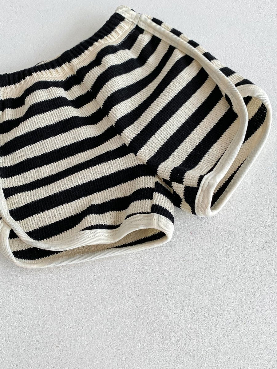 The Bear Beach Stripe Shorts & T-Shirt