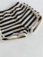 The Bear Beach Stripe Shorts & T-Shirt