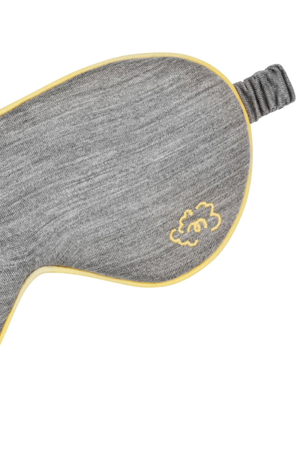 Pure Merino Sleepy Eye Mask, Grey Marle