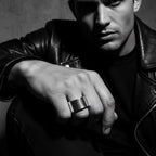 Sterling Silver Unisex Puzzle Stackable Ring | Versatile Modern Design